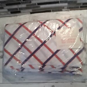 Vintage Cannon red white blue bottom sheet new